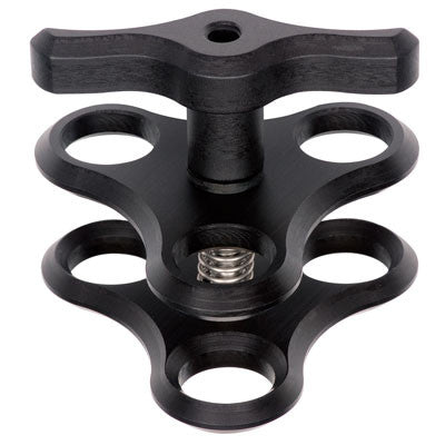 Ikelite 1-inch Triple Ball Clamp Mark II - Underwater - Ikelite - Helix Camera 