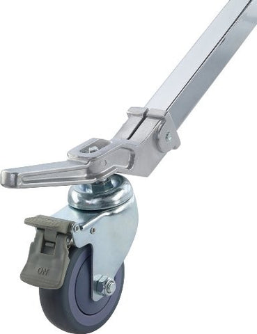 Kupo 100mm Caster with Brake, 30mm Square Adapter, Set of Three, KS940612 - Lighting-Studio - Kupo - Helix Camera 