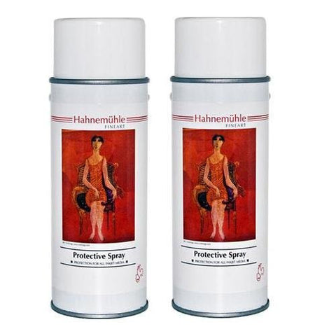 Hahnemuhle Protective Spray for Fine Art Digital Prints, Pack of Two 14 oz. Cans - Print-Scan-Present - Hahnemuhle - Helix Camera 