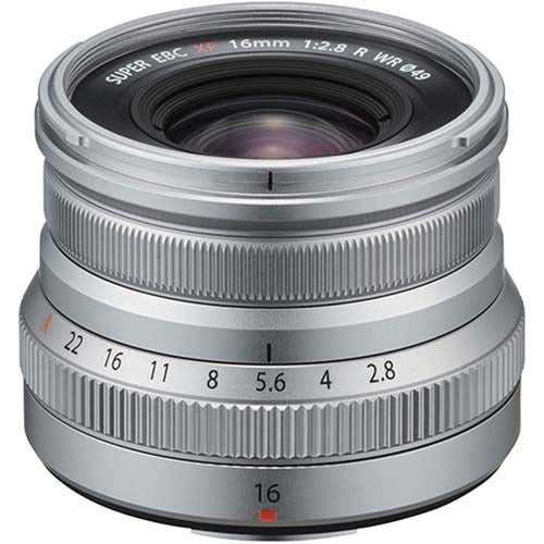 Fujinon XF 16mm F/2.8 R WR - Silver - Photo-Video - Fujifilm - Helix Camera 