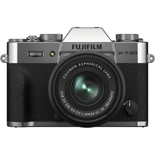 Fujifilm X-T30 II Mirrorless Camera with 15-45mm - Silver - Helix Camera 