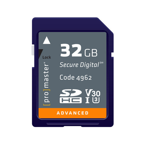 ProMaster Advanced 633x SDHC - 32GB - Photo-Video - ProMaster - Helix Camera 