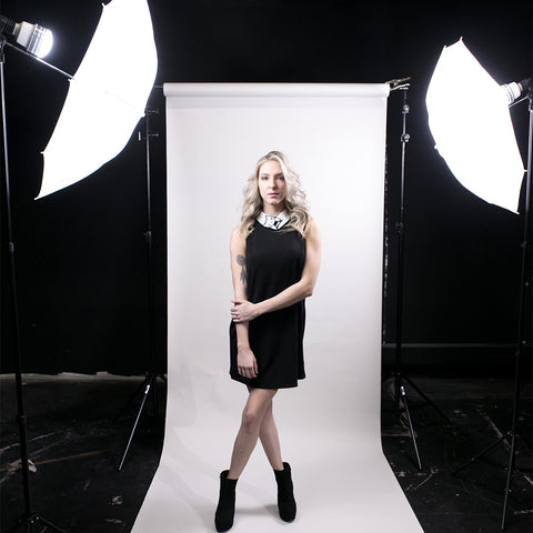Savage 700 Watt Bi-Color LED Umbrella 2-Light Kit - Lighting-Studio - Savage - Helix Camera 