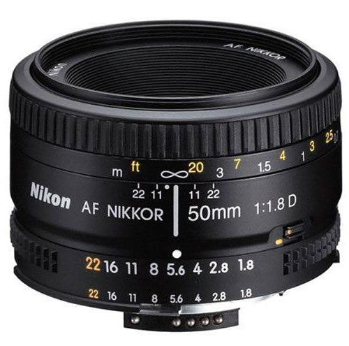 Nikon AF Nikkor 50mm f/1.8D - Photo-Video - Nikon - Helix Camera 