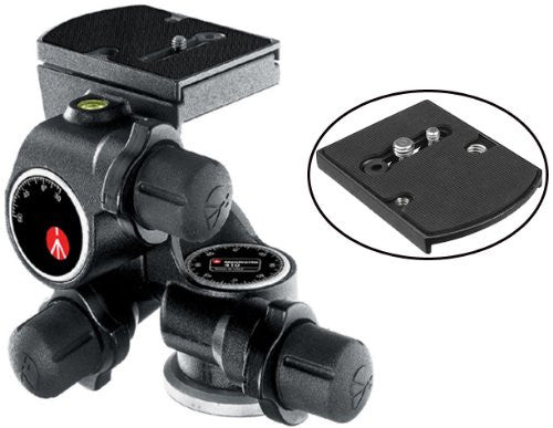 Manfrotto 410 Junior Geared Head - Photo-Video - Manfrotto - Helix Camera 