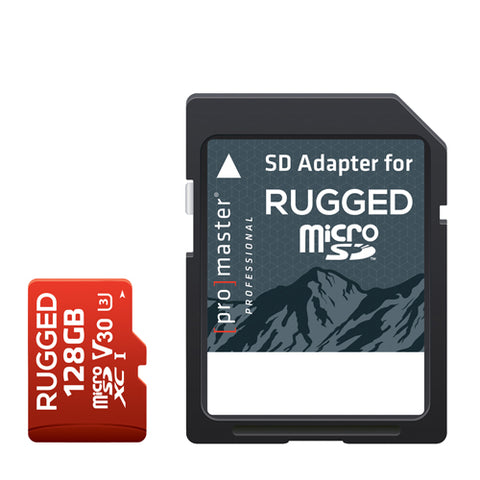ProMaster Rugged Micro SD - 128GB - Film-Memory - ProMaster - Helix Camera 