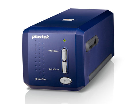 Plustek OpticFilm 8100 7200DPI Film and Slide scanner (PLS-783064365321) - Print-Scan-Present - Plustek - Helix Camera 