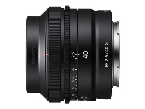 Sony FE 40mm f/2.5 G - Helix Camera 