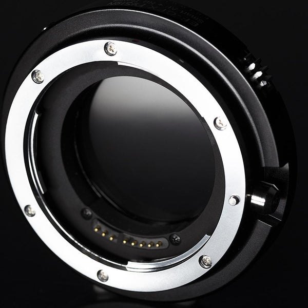 Vizelex Cine ND Throttle Fusion Smart AF Lens Adapter - Compatible with Canon EOS (EF) D/SLR Lenses to Fujifilm Fuji G-Mount GFX Mirrorless Cameras with Full Automated Functions and Built-In Variable ND Filter (1 to 8 Stops) - Photo-Video - Fotodiox - Helix Camera 