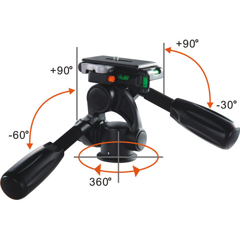 Vanguard Alta Pro 263AP Aluminum Tripod with PH-32 - Photo-Video - Vanguard - Helix Camera 