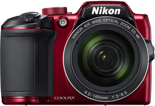 Nikon Coolpix B500 Digital Camera (Red) - Photo-Video - Nikon - Helix Camera 