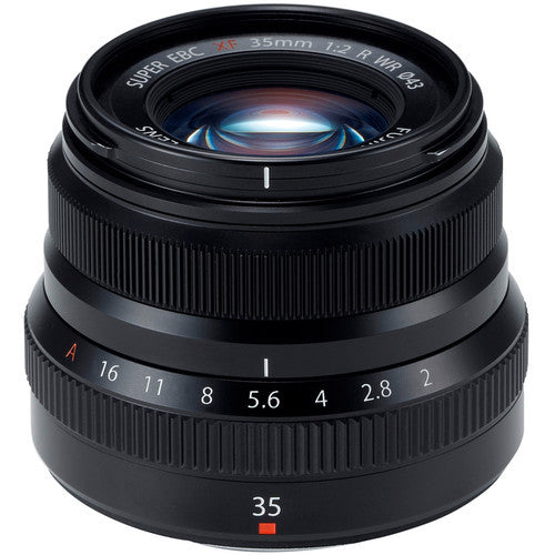 Fujinon XF 35mm f/2 R WR Lens (Black) - Photo-Video - Fujifilm - Helix Camera 