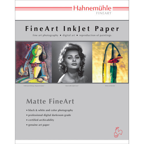 Hahnemuhle German Etching 310gsm - 8.5" x 11"  25 Sheets - Print-Scan-Present - Hahnemuhle - Helix Camera 