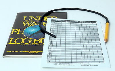 Sea & Sea Underwater Photo LogBook and Slate - NEW - On Sale NOW!  SAVE $ - Underwater - Sea & Sea - Helix Camera 