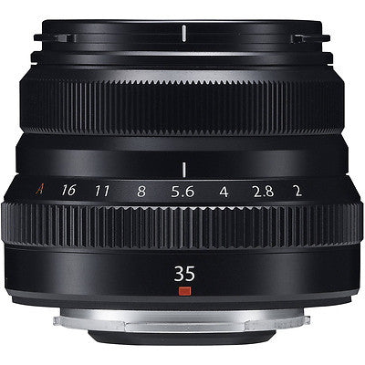 Fujinon XF 35mm f/2 R WR Lens (Black) - Photo-Video - Fujifilm - Helix Camera 