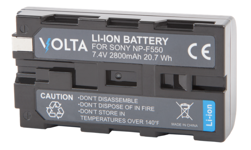 Volta NP-F550 Li-Ion Battery -  - Volta - Helix Camera 
