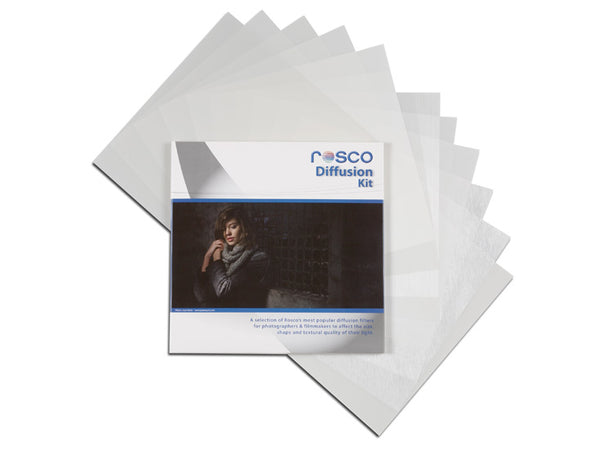 Rosco Diffusion Filter Kit - 12"x12" - Lighting-Studio - Rosco - Helix Camera 
