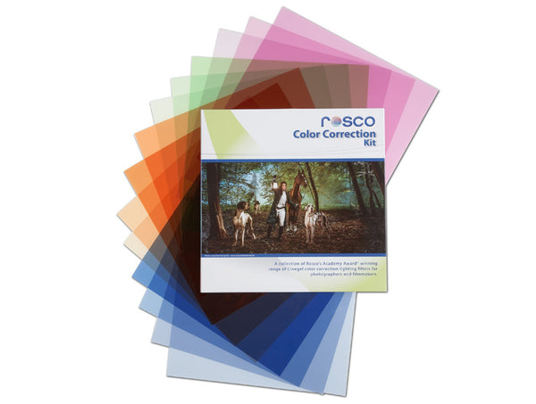 Rosco Color Correction Filter Kit - 12"x12" - Lighting-Studio - Rosco - Helix Camera 