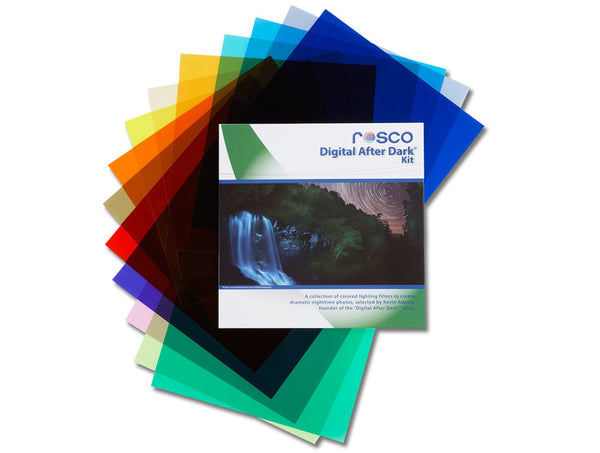 Rosco Digital After Dark Filter Kit - 12''x12" - Lighting-Studio - Rosco - Helix Camera 