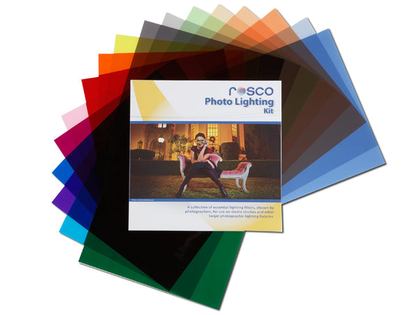 Rosco Photo Lighting Filter Kit - 12"x12" - Lighting-Studio - Rosco - Helix Camera 
