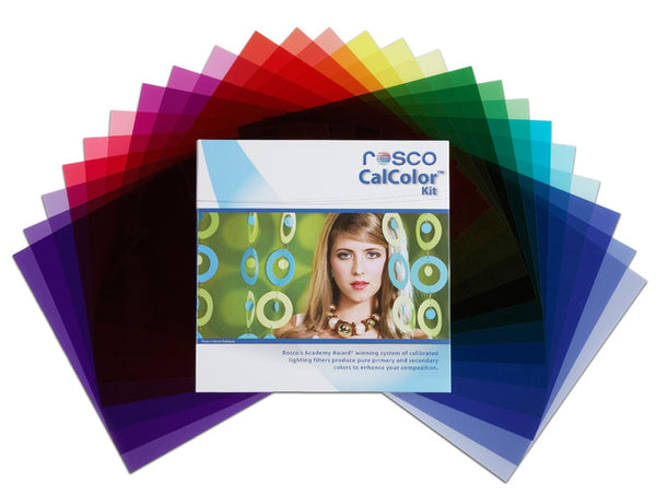 Rosco CalColor Filter Kit - 12"x12" - Lighting-Studio - Rosco - Helix Camera 