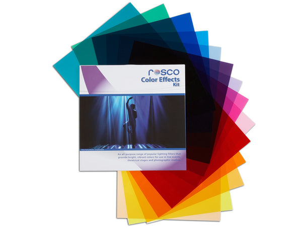 Rosco Color Effects Filter Kit - 12"x12" - Lighting-Studio - Rosco - Helix Camera 