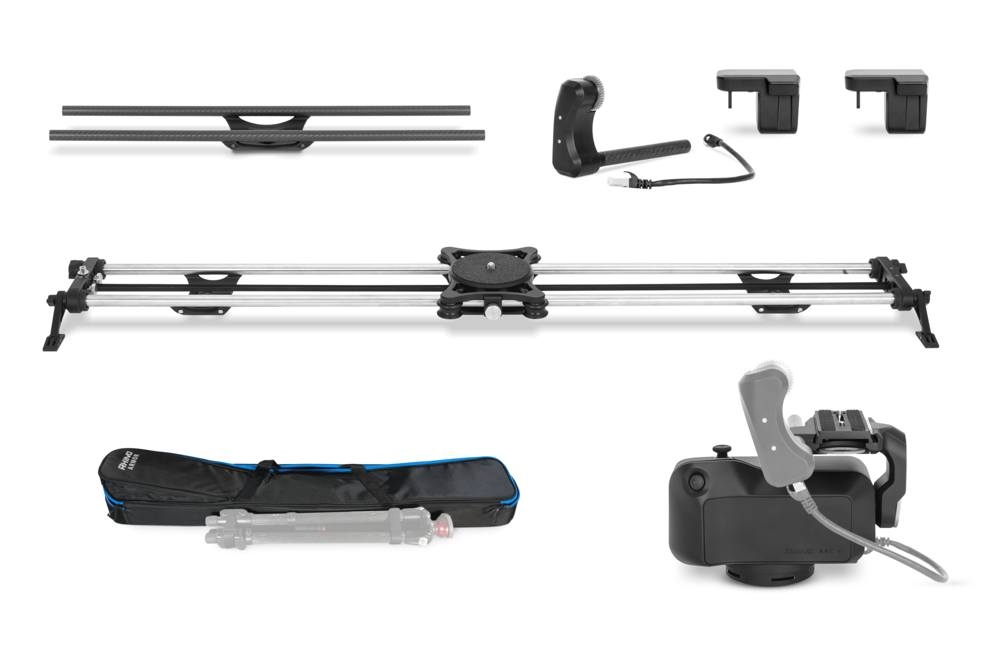 Rhino Ultimate Slider Bundle with Soft Case - Photo-Video - Rhino - Helix Camera 