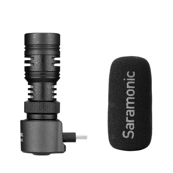 Saramonic SmartMic+ UC Compact Directional Microphone with USB-C Connector for Android Smartphones & Tablets - Audio - Saramonic - Helix Camera 