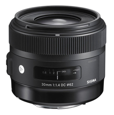 Sigma 30mm F1.4 ART DC HSM (Nikon) - Photo-Video - Sigma - Helix Camera 