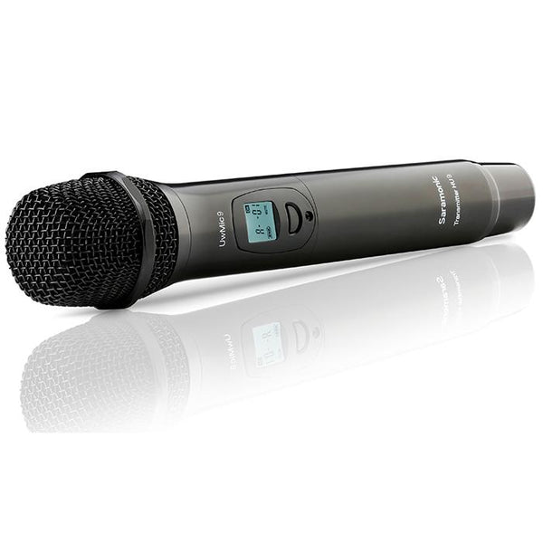 SARAMONIC UWMIC9 HU9 WIRELESS UHF HANDHELD CARDIOID MICROPHONE TRANSMITTER FOR UWMIC9 RX9 RECEIVER - Audio - Saramonic - Helix Camera 