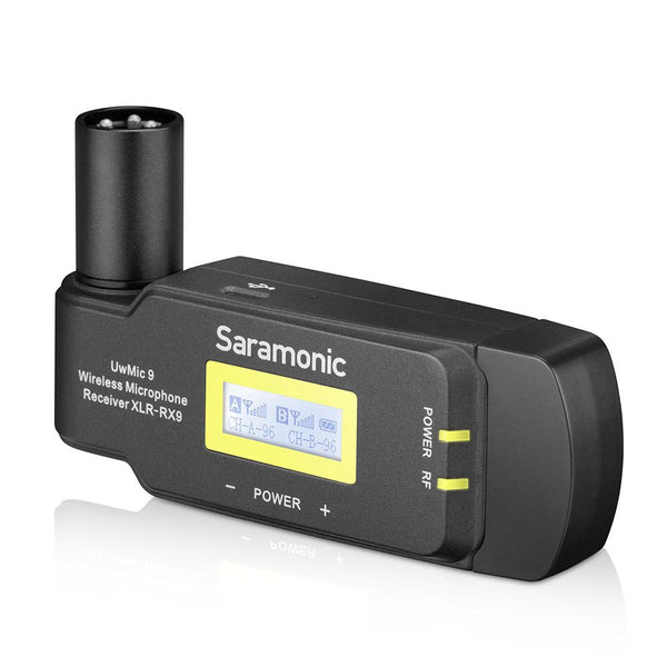 Saramonic Uwmic9 Rx-XLR9 Compact Plug-On Dual-Channel Uhf Wireless Receiver - Audio - Saramonic - Helix Camera 