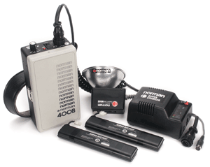 Norman A400B-R 400B pack, LH52K head w/ PW, B5122 battery, Super Charger, 2D reflector, strap - Lighting-Studio - Norman - Helix Camera 