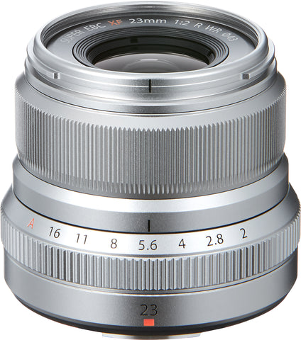 Fujinon XF 23mm F/2.0 R WR - Silver - Photo-Video - Fujifilm - Helix Camera 