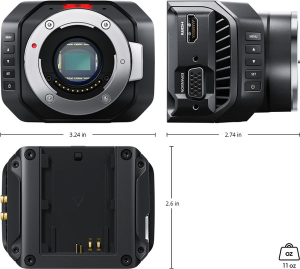 Blackmagic Micro Studio Camera 4K 2 - Photo-Video - Blackmagic - Helix Camera 