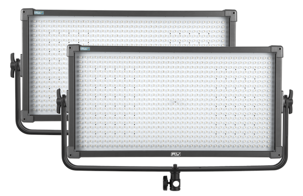 F&V K8000 Plus Daylight LED Studio Panel 2-light Kit (V-mount) 109041550231 - Lighting-Studio - F&V Lighting USA - Helix Camera 