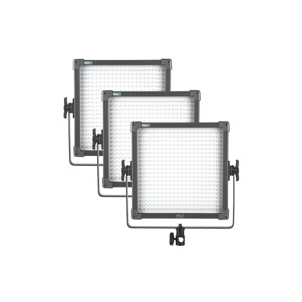 F&V K4000S Plus Bi-Color LED Studio Panel 3-light Kit (V-Mount) - Lighting-Studio - F&V Lighting USA - Helix Camera 