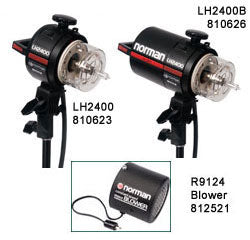 Norman LH2400 2500 watt second lamphead - Lighting-Studio - Norman - Helix Camera 