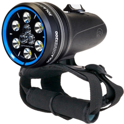 Light and Motion Sola Dive Light (1200-Lumens, Blue) - Underwater - Light & Motion - Helix Camera 