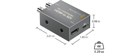 Blackmagic Micro Converter HDMI to SDI - Photo-Video - Blackmagic - Helix Camera 