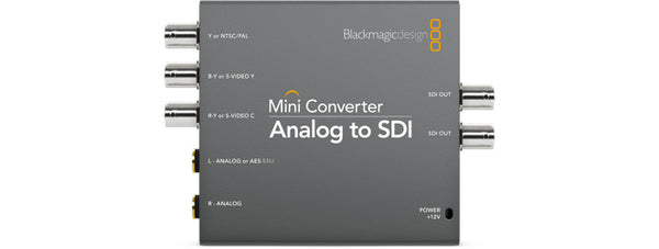 Blackmagic Mini Converter Analog to SDI 2 - Photo-Video - Blackmagic - Helix Camera 