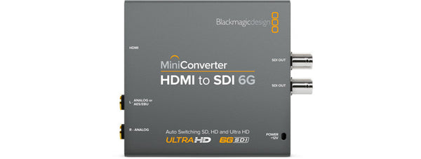 Blackmagic Mini Converter HDMI to SDI 6G - Photo-Video - Blackmagic - Helix Camera 