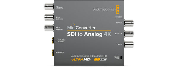 Blackmagic Mini Converter SDI to Analog 4K - Photo-Video - Blackmagic - Helix Camera 