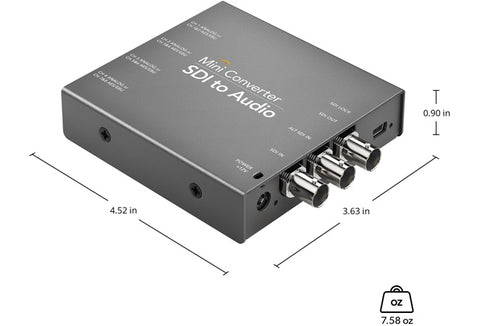 Blackmagic Mini Converter SDI to Audio - Photo-Video - Blackmagic - Helix Camera 