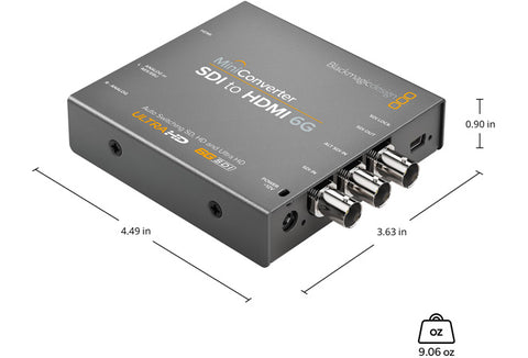 Blackmagic Mini Converter SDI to HDMI 6G - Photo-Video - Blackmagic - Helix Camera 
