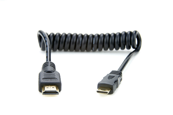 Atomos Coiled Mini to Full HDMI - 30cm - Photo-Video - Atomos - Helix Camera 