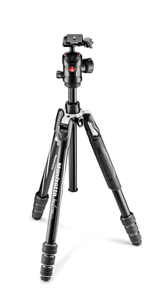 Manfrotto Befree GT Aluminum Travel Tripod with Ball Head - Black - Photo-Video - Manfrotto - Helix Camera 