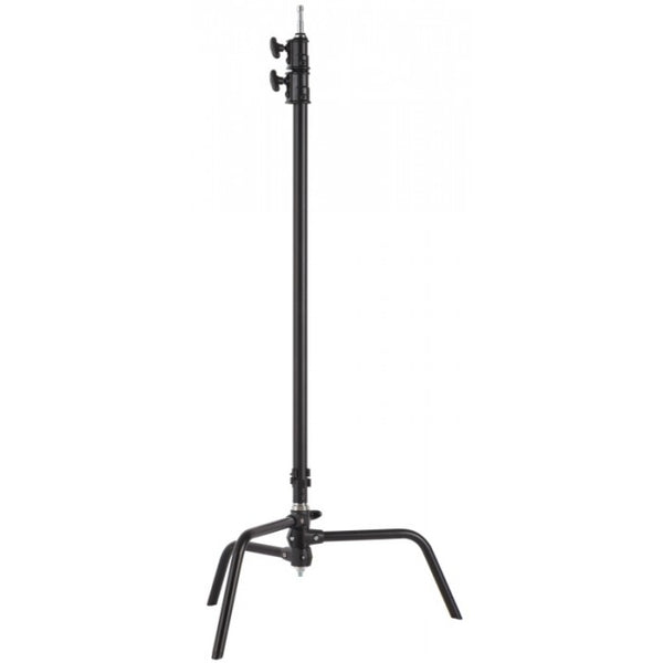 Studio Assets 40" Double Riser C-Stand with Grip Head and Arm (Black) - Lighting-Studio - Studio-Assets - Helix Camera 