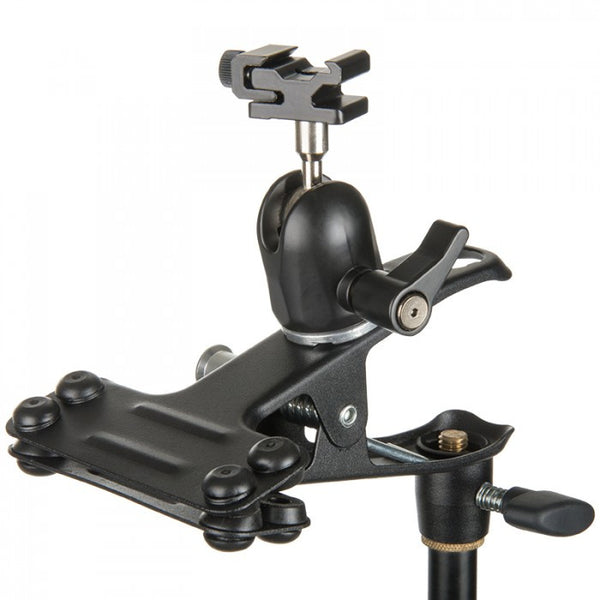 Studio-Assets Clamp with Ball Head & Universal Shoe - Lighting-Studio - Studio-Assets - Helix Camera 