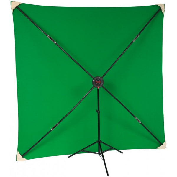 Studio-Assets PXB 8x8' System with Chroma Key Green Muslin Kit - Lighting-Studio - Studio-Assets - Helix Camera 