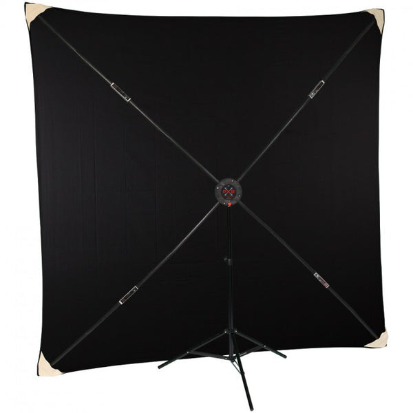 Studio-Assets PXB 8x8' System with Black Muslin Kit - Lighting-Studio - Studio-Assets - Helix Camera 